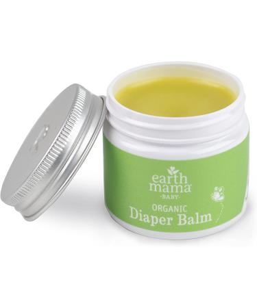 Earth Mama Organic Diaper Balm | EWG Verified, Petroleum & Fragrance-Free | Calendula for Sensitive Skin | 2-Fluid Ounce - Buy Online on GoSupps.com
