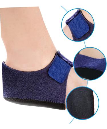 FRCOLOR Adjustable Heel Gel Pads with Shoulder Strap - Comfort for Men & Women - Buy Online on GoSupps.com