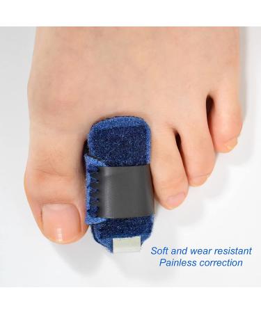 ZJchao Hammer Toe Straightener - Breathable Toe Fixation Corrector Strap for Recovery - Align and Support Bent, Claw, Crooked Toes - Buy Online on GoSupps.com