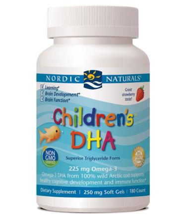 Nordic Naturals Nordic Naturals Children's DHA 250 mg Strawberry - 180 softgels