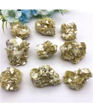 Natural Crystal Rough Beautiful Natural Rough Gold Mica Crystal Raw Rock Stones Collection Decoration Natural Stones and Crystals - Buy Online on GoSupps.com