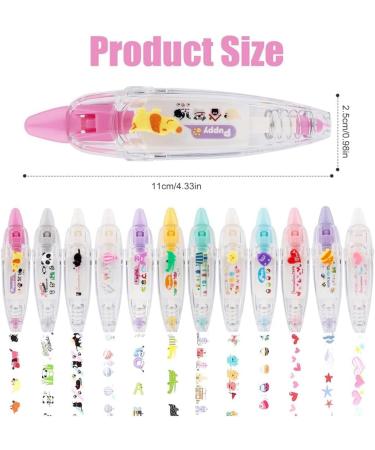 DKSooozs Set of 12 Decorative Pressure Correction and Animal Pens with Corrector. - Buy Online on GoSupps.com