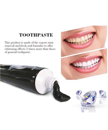 Activated Charcoal Teeth Whitening Toothpaste - 100% Natural, Vegan, Fluoride and Peroxide Free | Eliminates Bad Breath, Prevents Tooth Decay, Removes Smoke and Coffee Stains (100g) - Buy Online on GoSupps.com