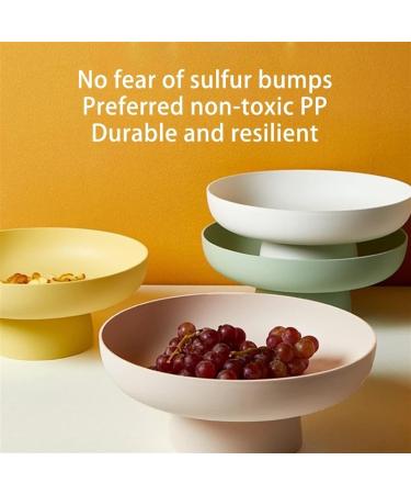 Fruit Bowls Round Drain Fruit Dish Fruit Basket Modern Style Container for Kitchen Counter Table Centerpiece Decorative Home Decor Fruit Basket (Color : White) - Buy Online on GoSupps.com