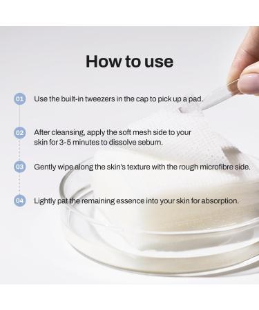 Niacin X BHA Pore Mild Clear Toner Pad - Korean Toner Pads for Face - Hydrating Face Toner for Pore Minimizer - Exfoliating Pore Care with Dual-Sided Pads - Gentle Blackhead Remover 60 Pads - Buy Online on GoSupps.com