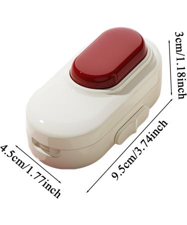 Petit Coupeur de Comprim s | Diviseur Pr cis Portable 1/4 | Coupe-M dicament Compact pour Femmes Adultes Seniors | Id al pour Usage Scolaire Professionnel Voyage | Bo tier Pratique Rouge et Beige - Buy Online on GoSupps.com