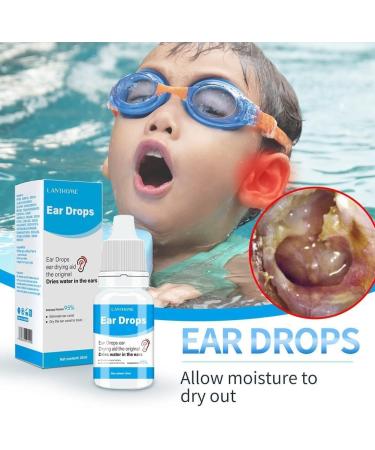 20ml Otitis Media Cure Ear Drop Ear Pain Itching Acute Otitis Bacterial Infection Remover Ear Drops Treatment Cleaner Wax - Buy Online on GoSupps.com