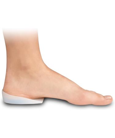 Buy Silicone Heel Pillows for Foot Pain Relief - Unisex Soft Insoles for Bone Spur & Plantar Fasciitis - Hypoallergenic & Odor-Resistant | Size L (39-41) - Buy Online on GoSupps.com