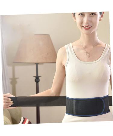 1pc Heated Lumbar Support Waist Belt - Self-Heating Magnetic Back Support for Sports & Work | Adjustable Bellyband 120x8cm - International Shipping Available - Buy Online on GoSupps.com