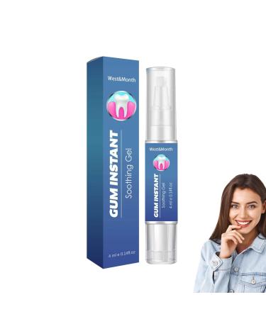 Attdx gum instant treatment gel gum therapy gel natural gum therapy gel tooth mulse castor production suitable for sensitive teeth (1PC)