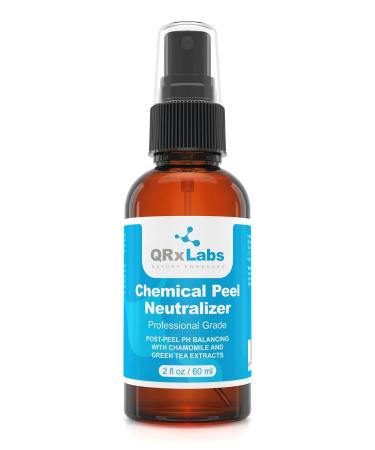 QRxLabs Chemical Peel Neutralizer - post-peel PH balancing with chamomile and green tea extracts 2 fl oz / 60 ml