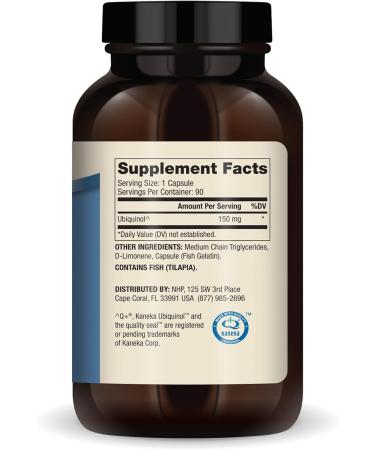 Buy Dr. Mercola Ubiquinol 150 mg - 90 Capsules | Premium Supplements for Heart Health & Energy International Shipping Available - Buy Online on GoSupps.com