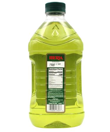 Iberia Premium Blend Sunflower & EVOO Oil 68 fl oz - High Heat Frying Option - Buy Online on GoSupps.com