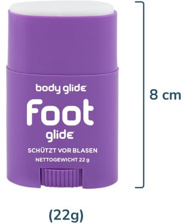 Buy Body Glide Foot Glide - Anti-Blister Balm for Feet | Prevent Blisters on Toes Heels & More | 22g - International Shipping Available - Buy Online on GoSupps.com