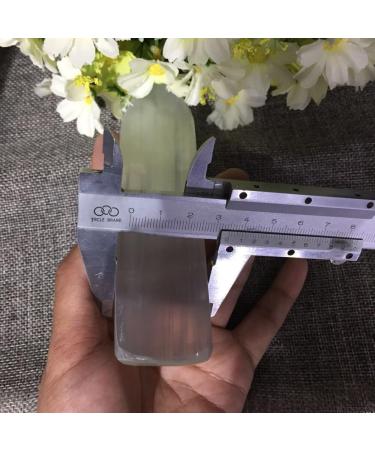 Stone Natural Selenite Crystal Gemstone Reiki Remove Negative Chakra Reiki Balancing - Buy Online on GoSupps.com