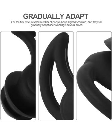 Beavorty Anti-Noise Sound-Isolating Earplugs for Concerts & Travel - Elastic Rubber Black Mute Earplugs for Ultimate Soundproofing - Buy Online on GoSupps.com