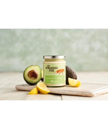 Foraging Fox Natural Mayonnaise - Avocado and Lemon Flavour - Buy Online on GoSupps.com