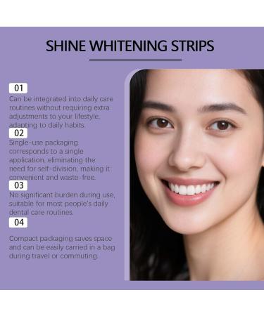 Bande de Blanchiment Pourpre pour Dentaire Kit Bandes De Blanchiment Des Dents Whitening Strips pour Teeth Violet Blanchiments Dentaire Bandes Blanchissants Pour Les Dents R sultats Rapide (3) - Buy Online on GoSupps.com