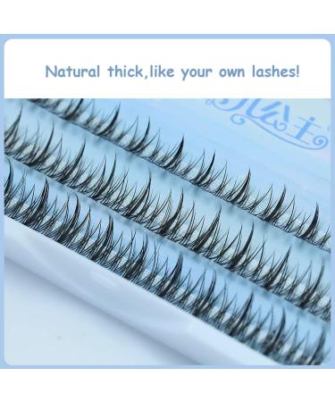 DIY Eyelash Extensions - Angel Eyelashes | Natural Individual & Cluster Lashes | Wholesale 9/10/11mm - Perfect for Flower Fairy Eye Makeup - Buy Online on GoSupps.com
