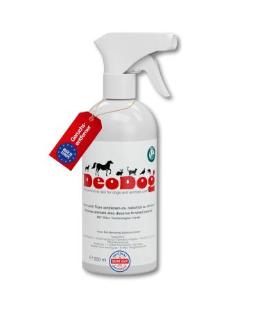 Deodog odor neutralizer |Against stubborn animal smells cat urine dogurine & vomit |Susceptible to humans & animals |Smell remover for car household sofa carpet & directly on the animal - Buy Online on GoSupps.com