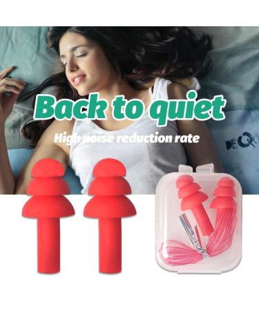 Buy Lulyl 20-Pair Reusable Silicone Hearing Protection Earplugs - Waterproof & Soft for Sleep & Aircraft - International Shipping Available - Buy Online on GoSupps.com