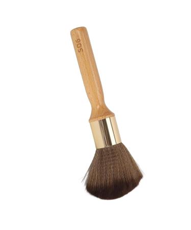 Ergonomic Neck Duster Brush - Portable Wooden Hairbrush for Hairdressers | Large Size | International Shipping - Buy Online on GoSupps.com