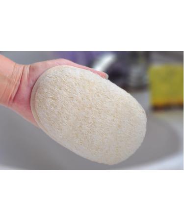Natural Luffa Swam Peeling Body Cloths - Eco-Friendly Loofah Pads for Women & Men (2 Pack) - Ideal for Dishwashing & Exfoliating - Buy Online on GoSupps.com