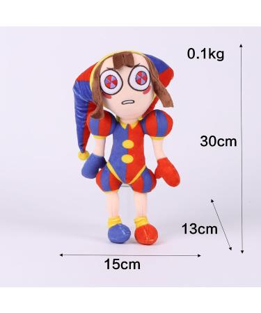 Puzame 2023 Digital Circus Plush Toy 11.8 - Cute Soft Stuffed Figure for TV Fans - Birthday Halloween Gift for Kids & Adults - Buy Online on GoSupps.com
