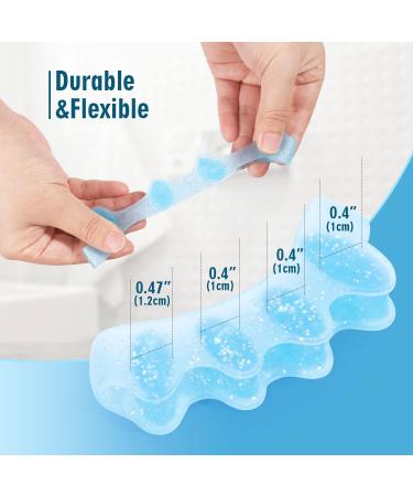 Bukihome 8 PCS Toe Separators & Bunion Corrector - Toe Spacers for Overlapping Toes - Relieve Bunion Pain - for Women & Men - 8flash Blue - Buy Online on GoSupps.com