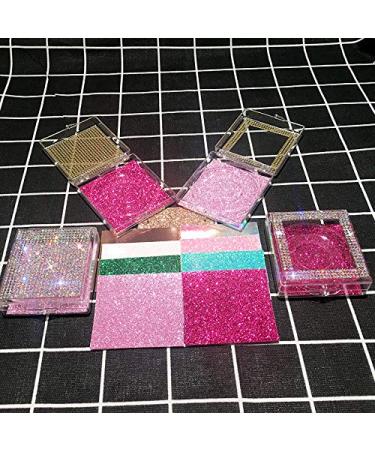 10PCS Glitter Eyelash Case, Empty 3D False Lash Packaging (ZFX-OPmix) - Buy Online on GoSupps.com