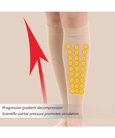 Buy Mdrcg Calf Medical Compression Stockings for Women & Men - Thrombosis Support & Calf Bandage Footless Compression SA - Ships Internationally - Buy Online on GoSupps.com