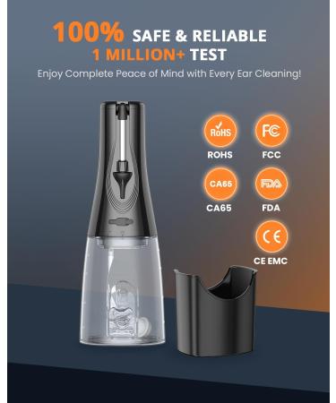 Adult & Kid Ear Wax Removal Kit: BANKKY Rechargeable Water Irrigator with 16 Tips for Regular Home Cleaning - Buy Online on GoSupps.com