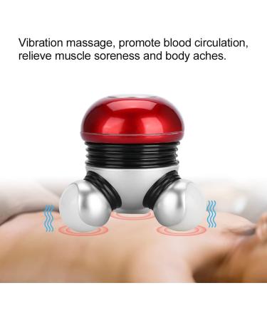 Hand Mini Massager - Multifunctional Cervical Massage Device with Electric Vibration & LED Lamp | Best Back & Body Acupuncture Massager - Buy Online on GoSupps.com