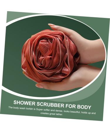 Shop Housoutil 3pcs Rose Bath Flower Luffa & Konjac Sponges - Exfoliating Cartoon Shower Poufs for Kids | International Shipping Available - Buy Online on GoSupps.com