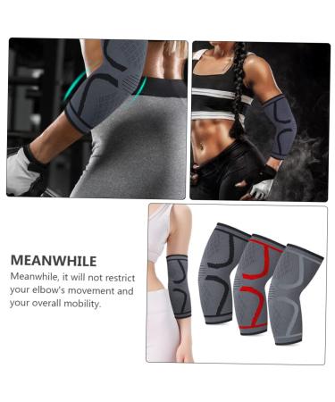 Healeved Elbow Support Sleeve - 2 Pairs Protective Wristband & Elbow Guard for Sports & Yoga - Ultimate Elbow Protection Brace - Buy Online on GoSupps.com