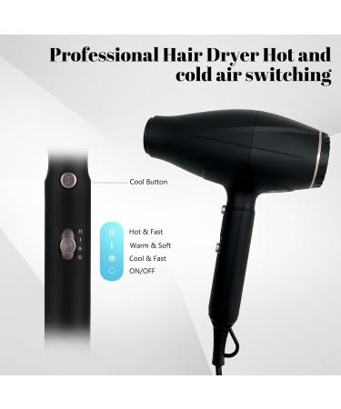 AMULISS Professional Hair Clippers & Zero Gapped Trimmer Kit - Cordless Grooming Set for Men with Beard Trimmer & Hair Dryer - Perfect for Haircuts & Styling - Buy Online on GoSupps.com