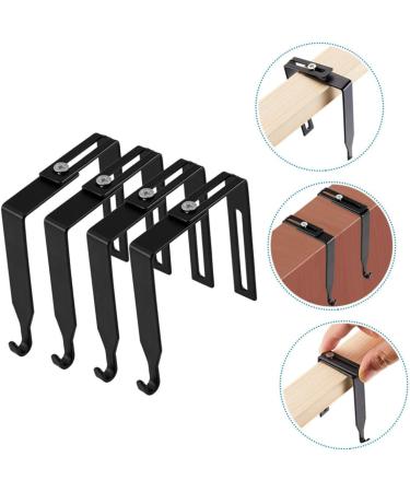 Cabilock 4pcs Door Storage Hooks Clothes Rack Home Hook Multipurpose Hook Heavy Duty Hook Clothing Hanger - Buy Online on GoSupps.com