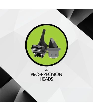 Wahl Canada Lithium-Ion Stainless Steel Multigroomer All in one grooming kit Use the T Blade trimmer head for beard & touch up trims dual shaver trim hard reach ear nose areas - Model 3114 Hair Trimming Kit - Buy Online on GoSupps.com
