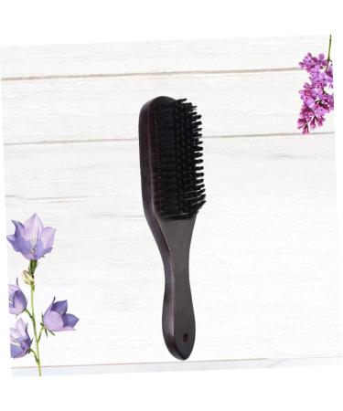 Minkissy 2-Piece Nail & Beard Cleaning Brush Set - Curly Hair Nylon Bristles Wooden Handle | Men's Grooming Essential - Buy Online on GoSupps.com
