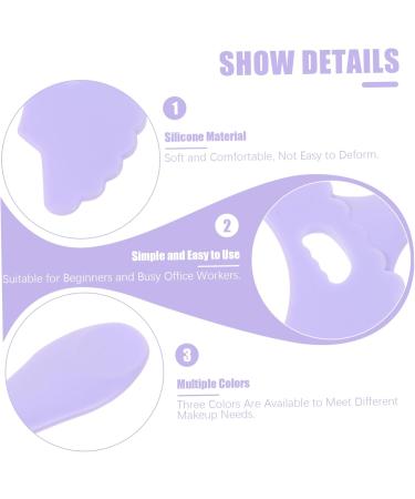 FOMIYES 3 pcs tool eyeshadow eyeliner stencil eye liner stencils for eyes silicone makeup - Buy Online on GoSupps.com