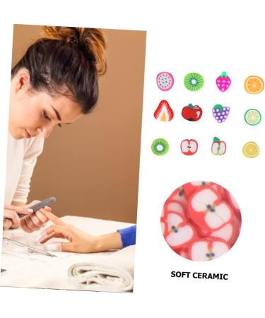 minkissy 7200 Pcs 12 Fruit Sliced nail Art Accessories Nail Fruit Slice Nail Art Decorations Nail Art Slices Arts Crafts Slices Nails Decoration Resin Manicure Decorative Sheet - Buy Online on GoSupps.com