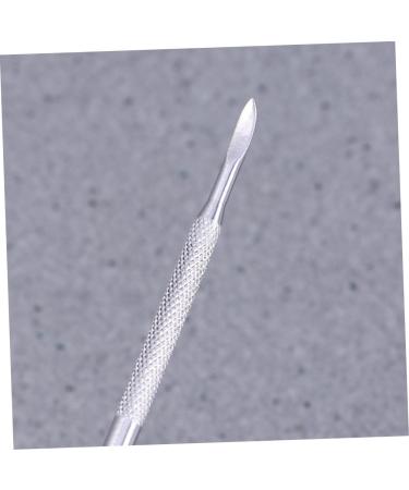 FRCOLOR Exfoliator Scrub Exfoliating Facial Scrub Dead Skin Pusher Stainless Steel Manicure Tool Manicure Tools Manicure Kit Cuticle Trimmer Cuticle Remover Kit Nail Cleaing Stick Cosmetic - Buy Online on GoSupps.com