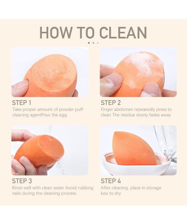 Venares 8pcs Multicolor Makeup Sponges Set with Foundation Brush - Perfect for Fluid Cream & Powder Application - Buy Online on GoSupps.com