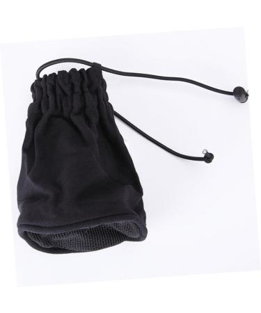 DRESSOOS 1pc Dryer Diffuser Cover Hairdryer Bag Hair Dryer Diffuser Cotton Storage Bag Curl Hair Dryer Black - Buy Online on GoSupps.com