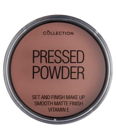 Collection Cosmetics Pressed Powder Velvety Matte Finish 15g Espresso