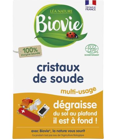Biovie Soda Crystals Super Degreaser Natural 500g - Buy Online on GoSupps.com