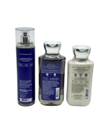 Twilight Woods Set - Bath and Body Works Shower Gel Body Lotion & Fragrance Mist (10 oz) | International Shipping Available - Buy Online on GoSupps.com