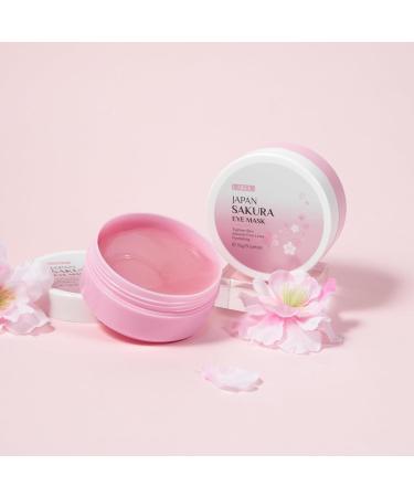 Eye Mask JAPAN SAKURA - 100pcs Nourishing Eye Patches for Puffy Eyes Dark Circles & Under Eye Bags - Buy Online on GoSupps.com