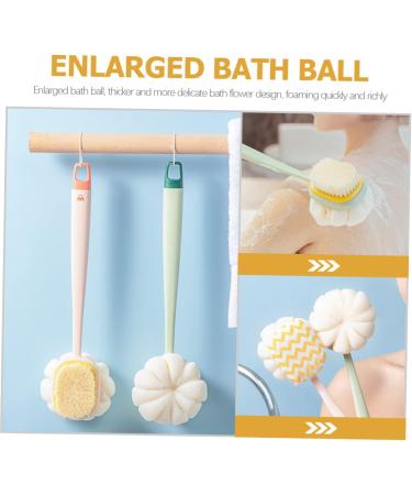 BELLIFFY Bath Brush Cleaning Sponges - Exfoliating Loofah Shower Body Brush for Household Use - Buy Online on GoSupps.com