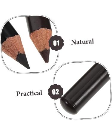 Healvian 4pcs Wooden Eyebrow Pencil Eye Brows Pencil Eye Brow Pencil Eyeliner Pencils Makeup Brow Pencil - Buy Online on GoSupps.com